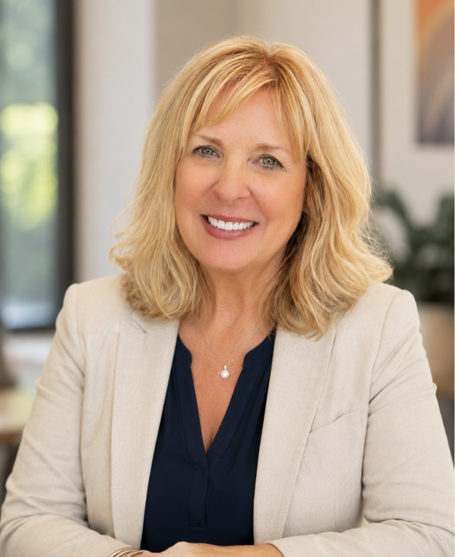 Portrait of Paula Van Vleck, commercial real estate broker with decades of experience.